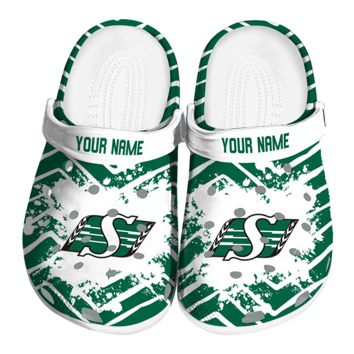 Saskatchewan Roughriders 2025 NCAA Sport Crocs Clogs For Men Women and Kids - GNL1464283