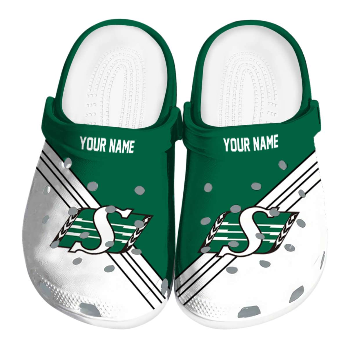 Saskatchewan Roughriders 2025 NCAA Sport Crocs Clogs For Men Women and Kids - GNL1464285