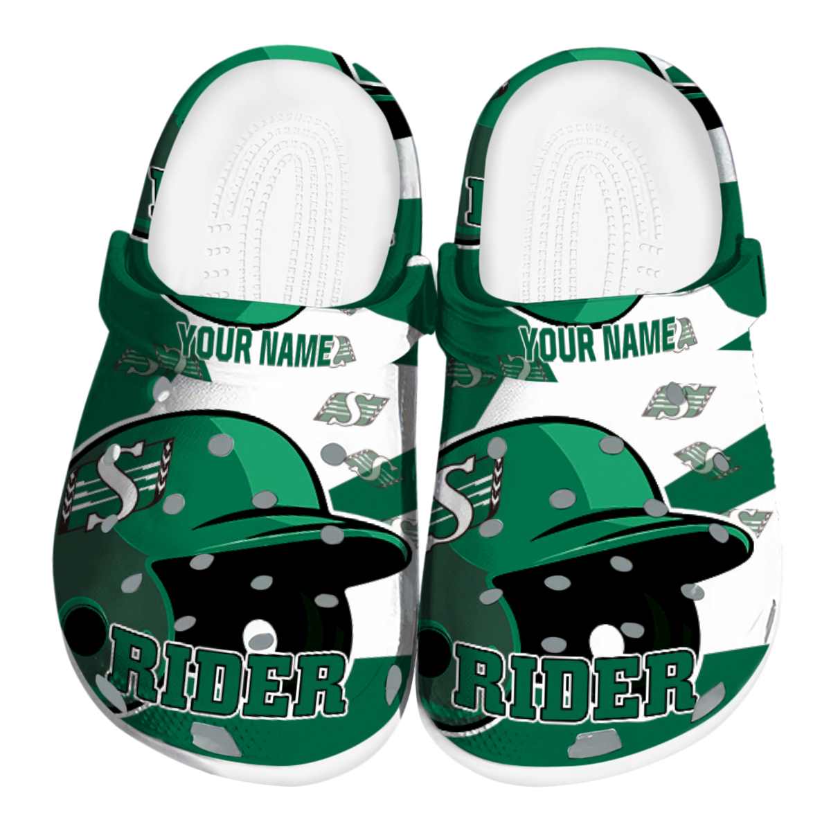 Saskatchewan Roughriders 2025 NCAA Sport Crocs Clogs For Men Women and Kids - GNL1464309