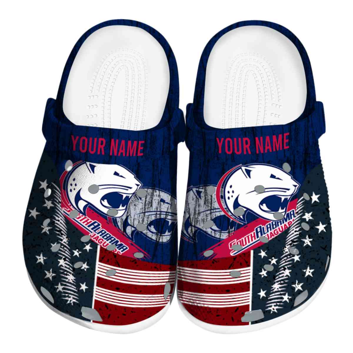 South Alabama Jaguars 2025 NCAA Sport Crocs Clogs For Men Women and Kids - GNL1464350