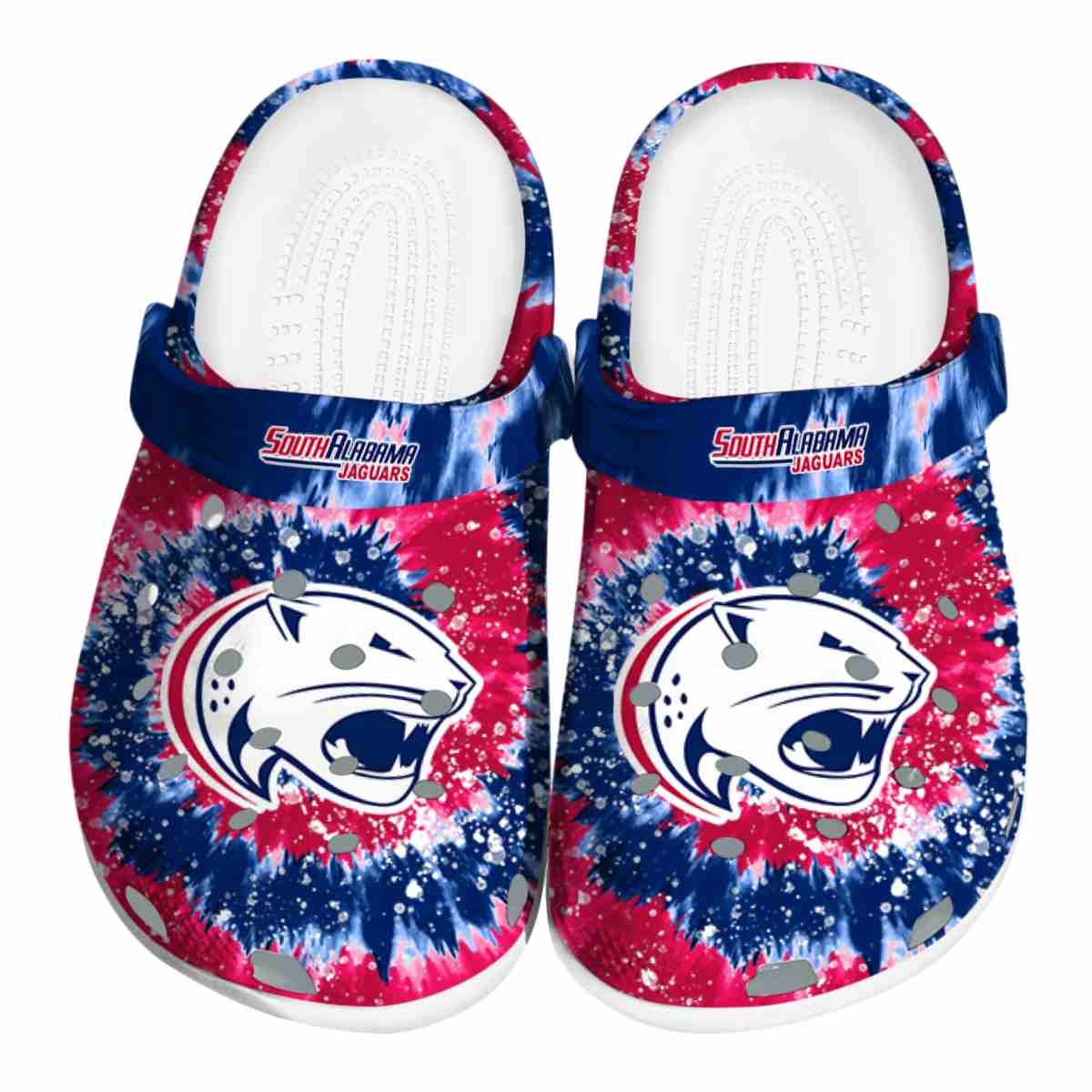 South Alabama Jaguars 2025 NCAA Sport Crocs Clogs For Men Women and Kids - GNL1464354