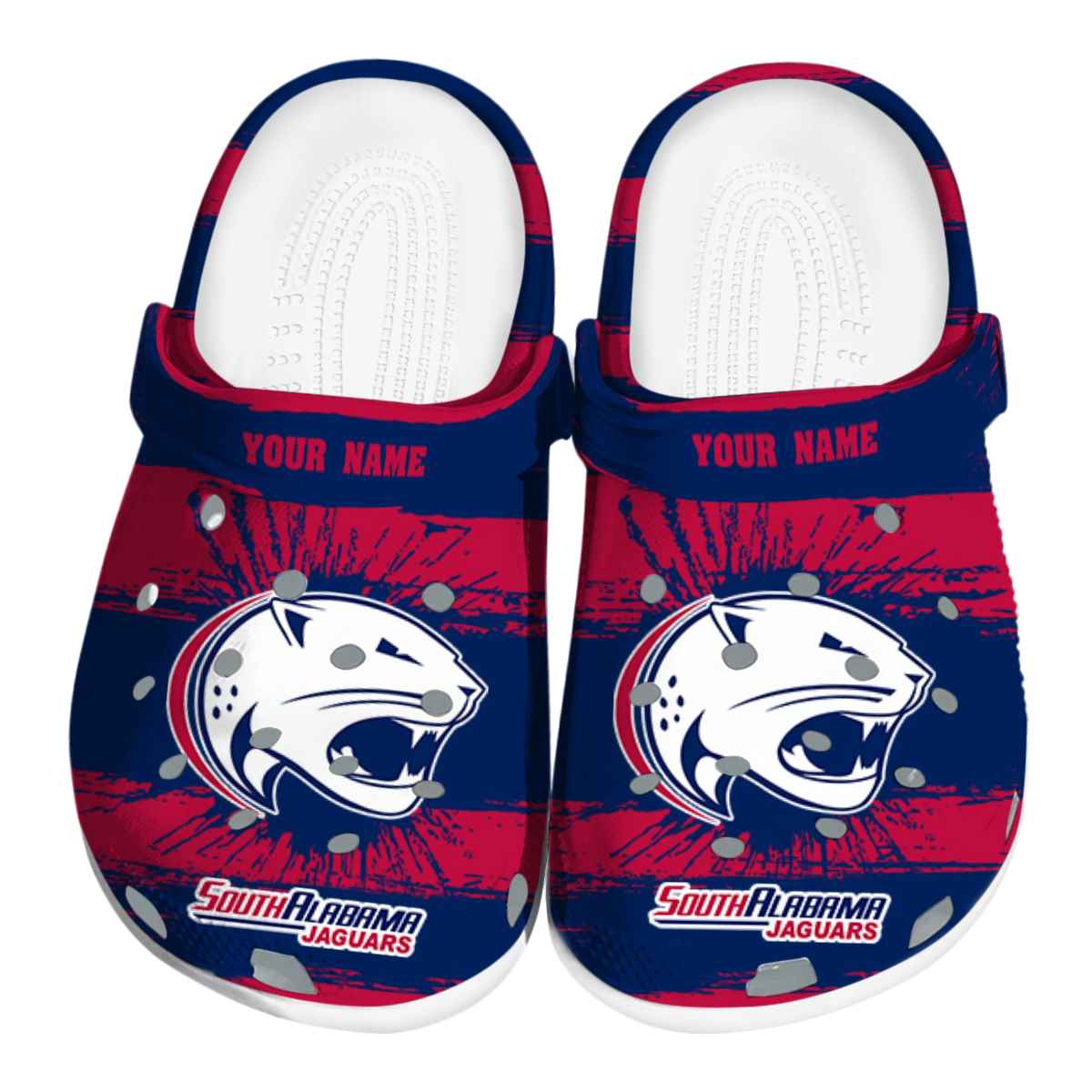 South Alabama Jaguars 2025 NCAA Sport Crocs Clogs For Men Women and Kids - GNL1464349