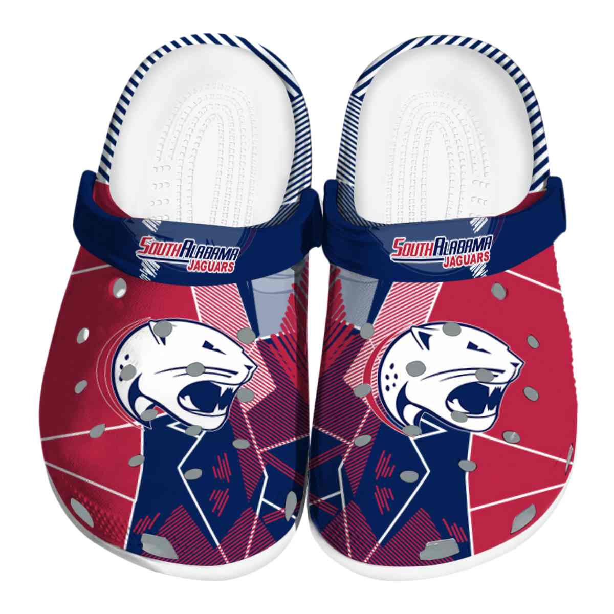 South Alabama Jaguars 2025 NCAA Sport Crocs Clogs For Men Women and Kids - GNL1464343