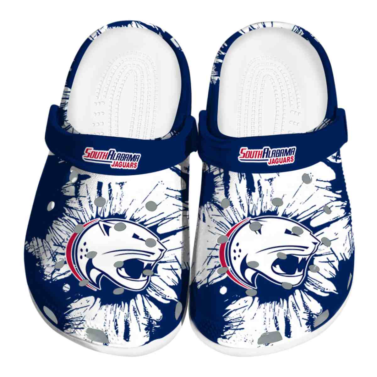 South Alabama Jaguars 2025 NCAA Sport Crocs Clogs For Men Women and Kids - GNL1464351