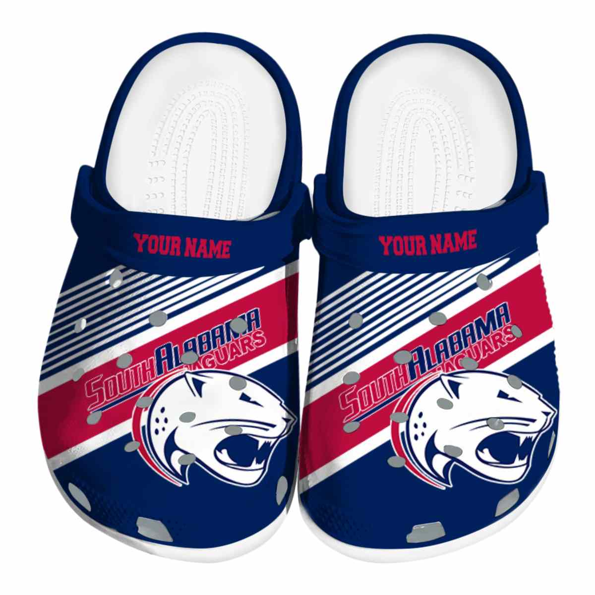South Alabama Jaguars 2025 NCAA Sport Crocs Clogs For Men Women and Kids - GNL1464375