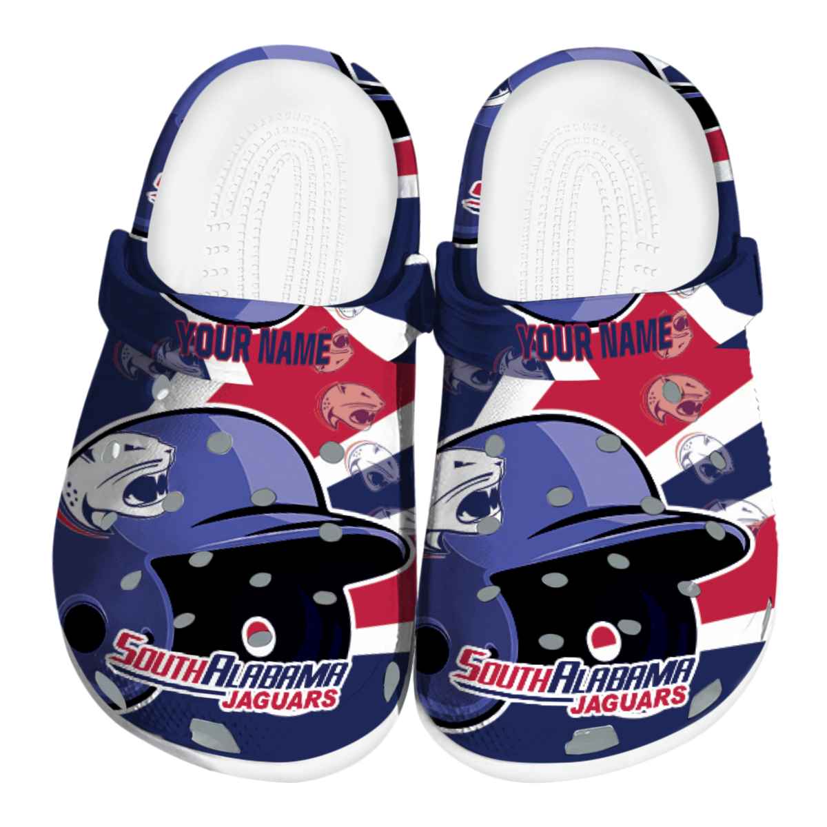 South Alabama Jaguars 2025 NCAA Sport Crocs Clogs For Men Women and Kids - GNL1464368
