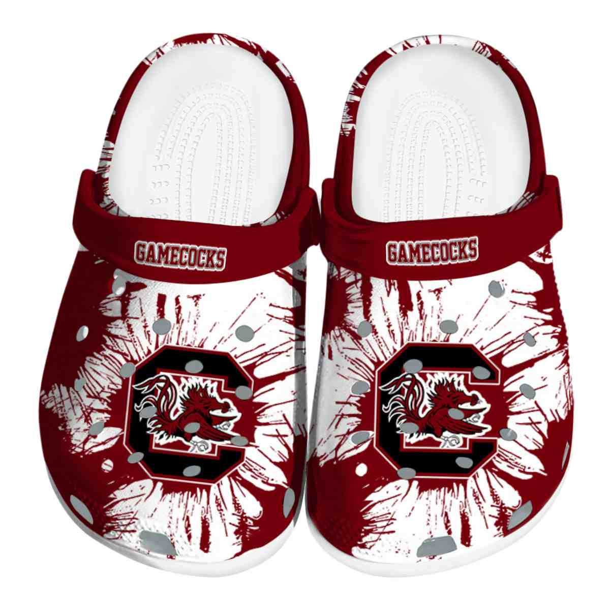 South Carolina Gamecocks 2025 NCAA Sport Crocs Clogs For Men Women and Kids - GNL1464385