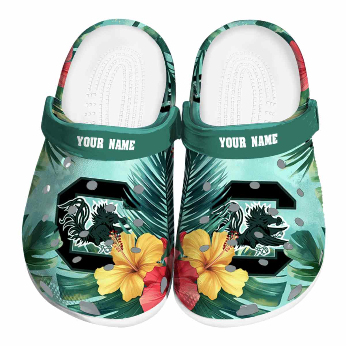 South Carolina Gamecocks 2025 NCAA Sport Crocs Clogs For Men Women and Kids - GNL1464370