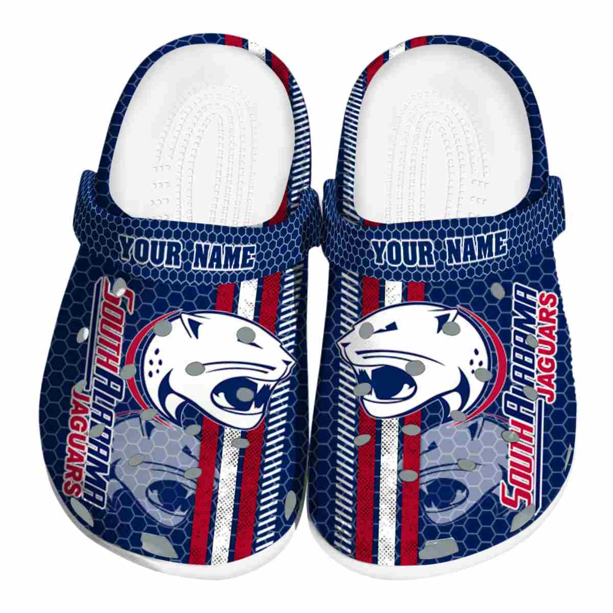 South Alabama Jaguars 2025 NCAA Sport Crocs Clogs For Men Women and Kids - GNL1464367