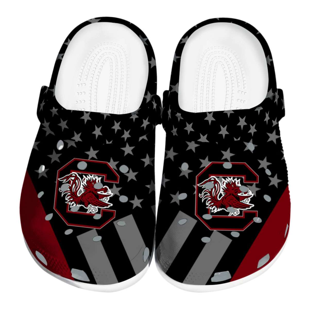 South Carolina Gamecocks 2025 NCAA Sport Crocs Clogs For Men Women and Kids - GNL1464377