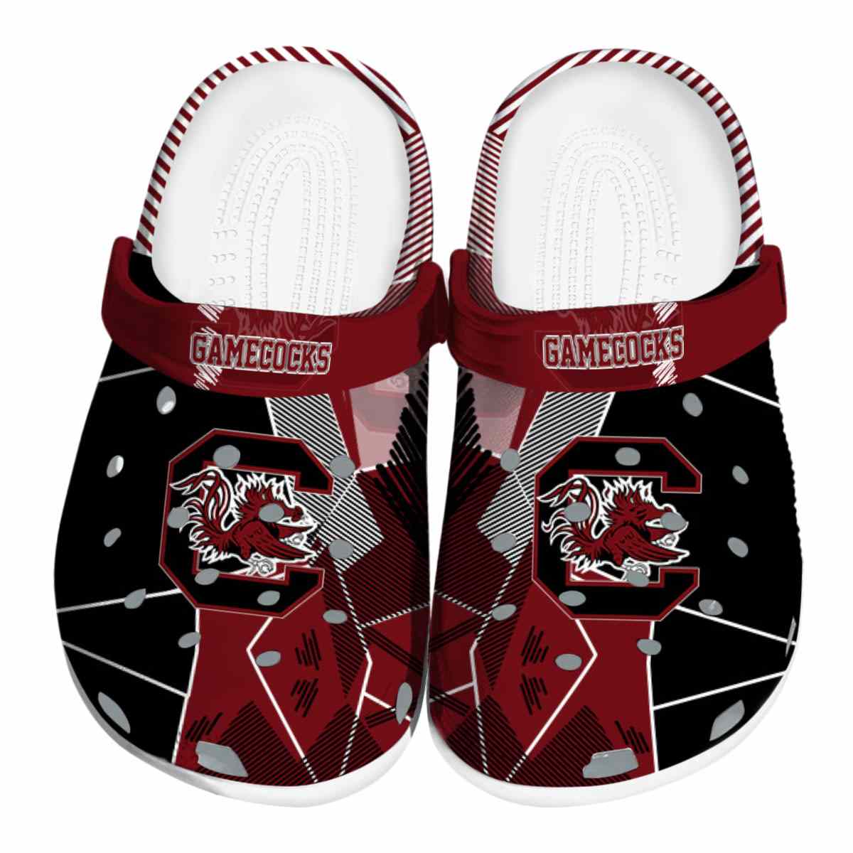 South Carolina Gamecocks 2025 NCAA Sport Crocs Clogs For Men Women and Kids - GNL1464404