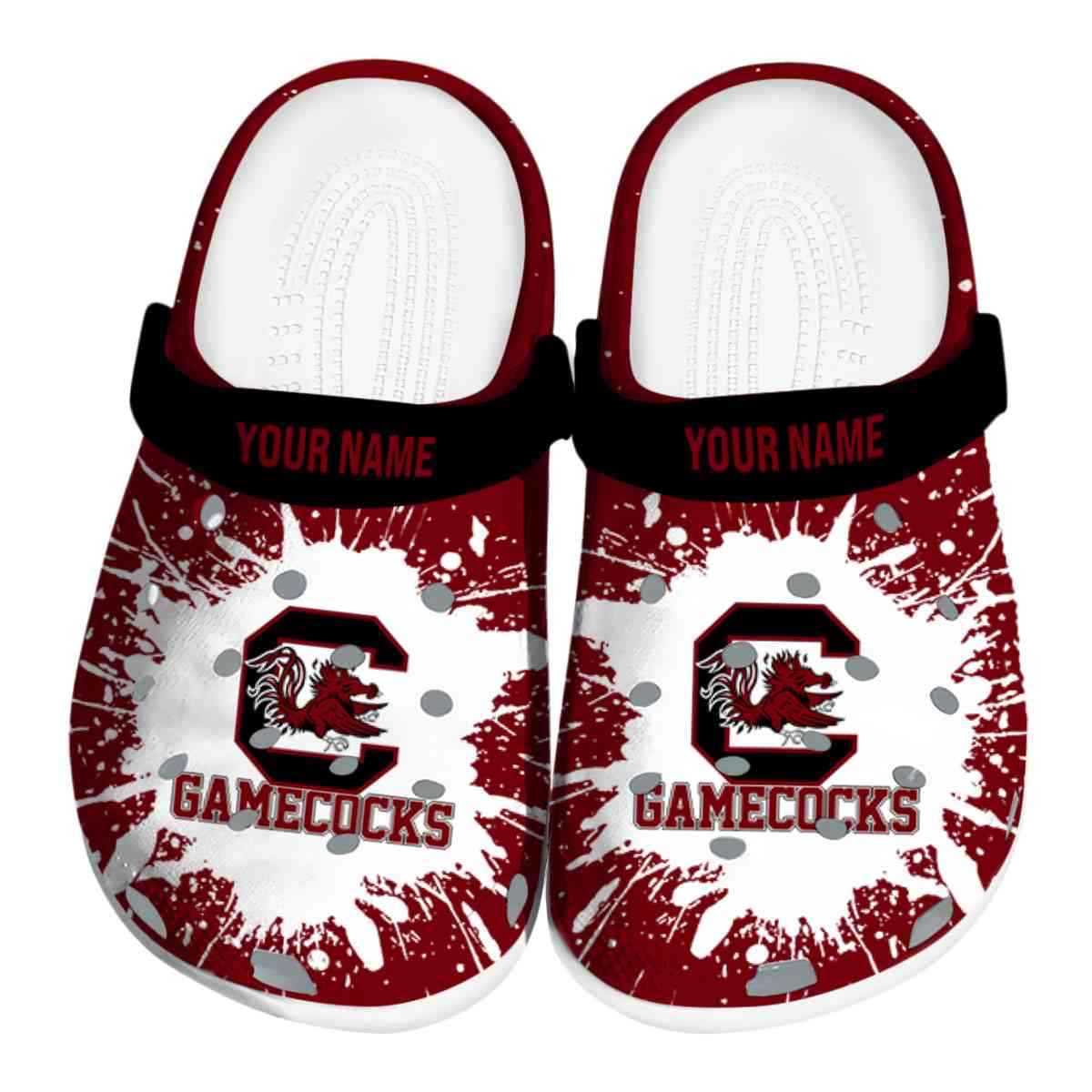 South Carolina Gamecocks 2025 NCAA Sport Crocs Clogs For Men Women and Kids - GNL1464403
