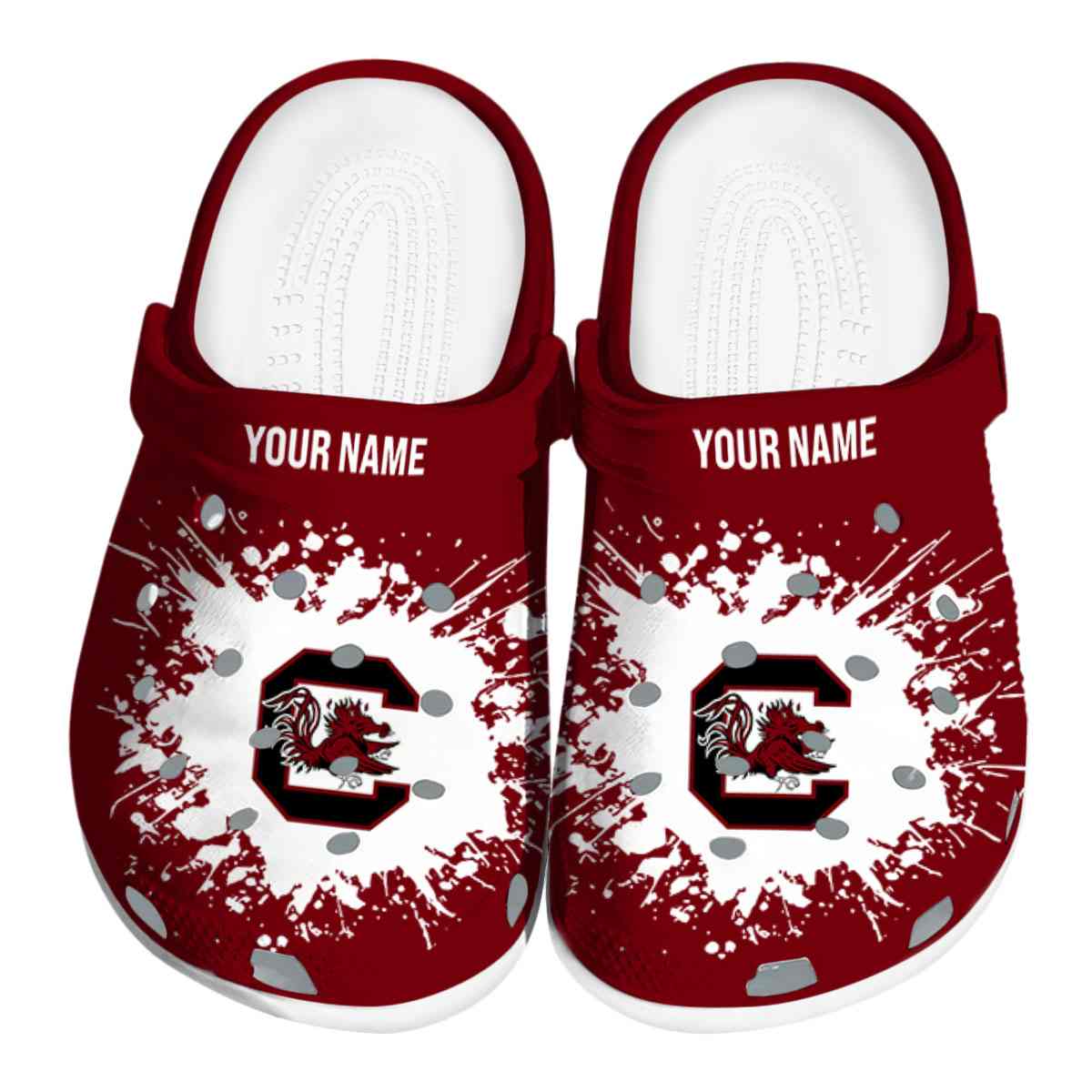 South Carolina Gamecocks 2025 NCAA Sport Crocs Clogs For Men Women and Kids - GNL1464416
