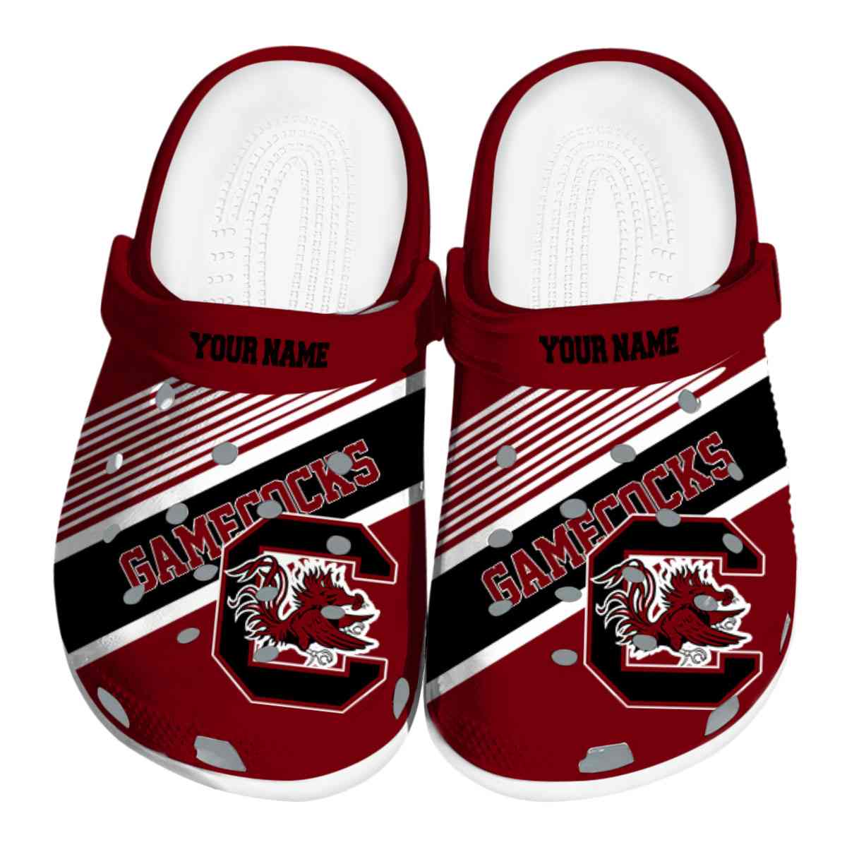 South Carolina Gamecocks 2025 NCAA Sport Crocs Clogs For Men Women and Kids - GNL1464413