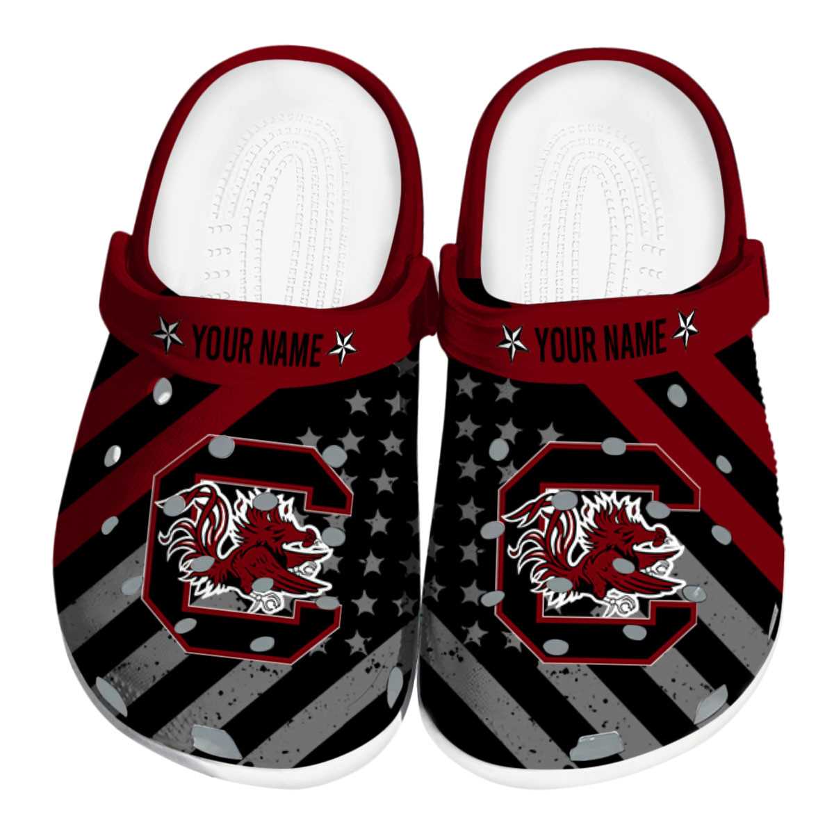 South Carolina Gamecocks 2025 NCAA Sport Crocs Clogs For Men Women and Kids - GNL1464409