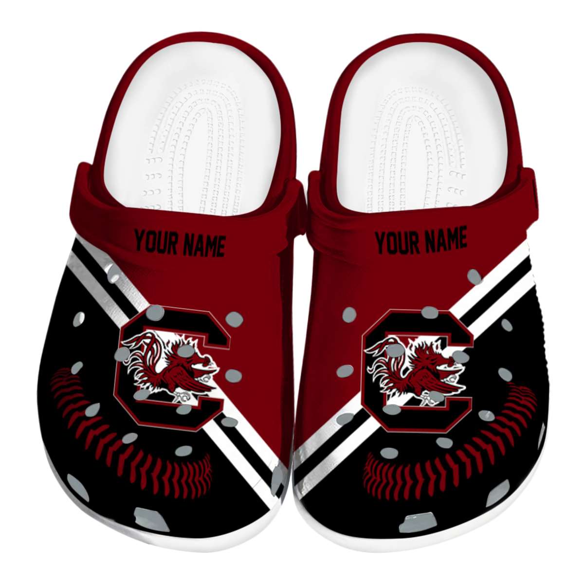 South Carolina Gamecocks 2025 NCAA Sport Crocs Clogs For Men Women and Kids - GNL1464407