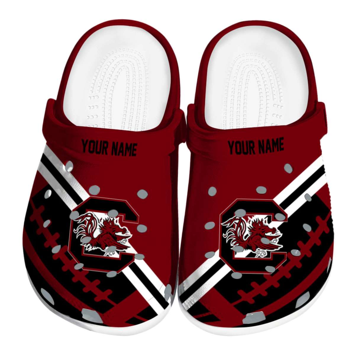 South Carolina Gamecocks 2025 NCAA Sport Crocs Clogs For Men Women and Kids - GNL1464421