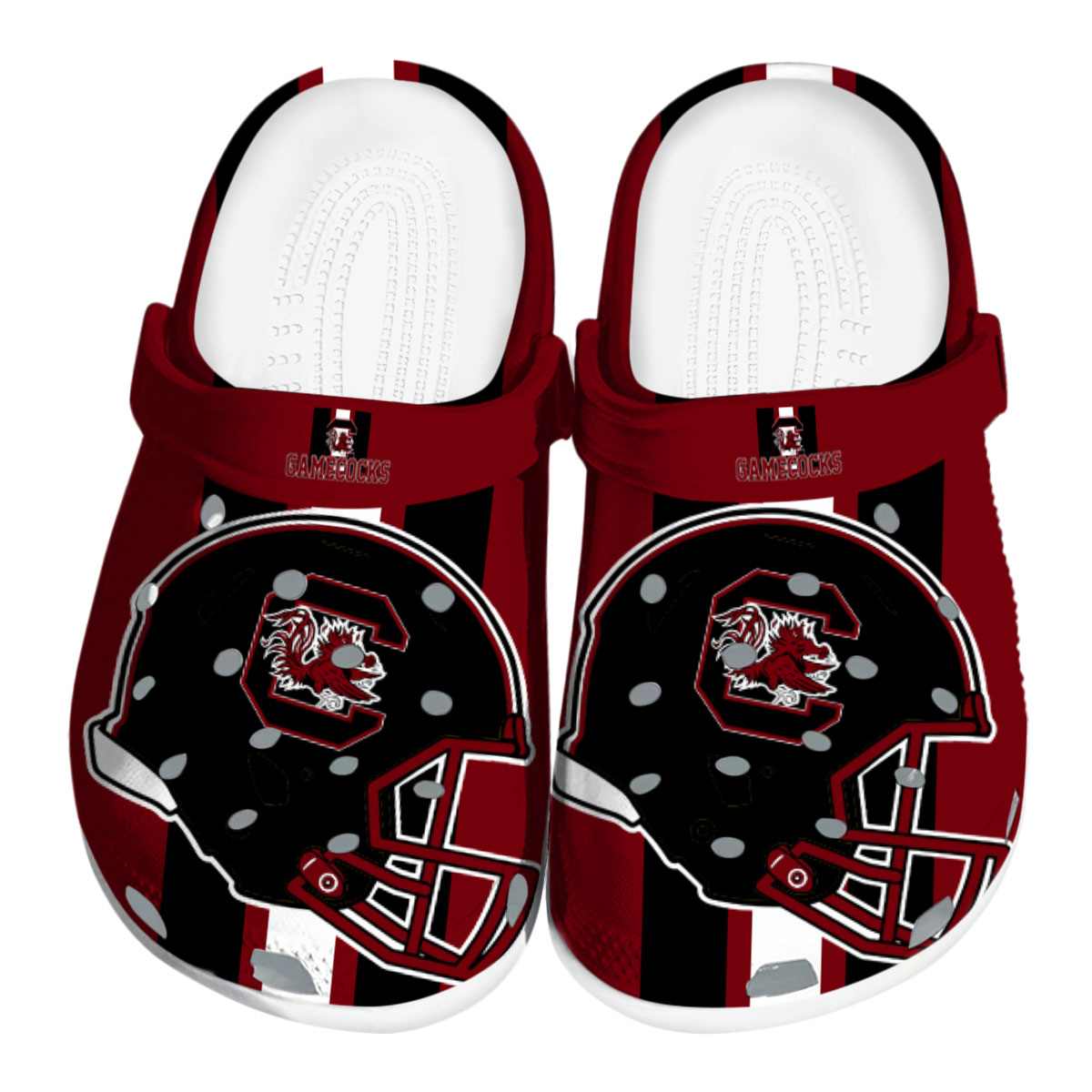 South Carolina Gamecocks 2025 NCAA Sport Crocs Clogs For Men Women and Kids - GNL1464414