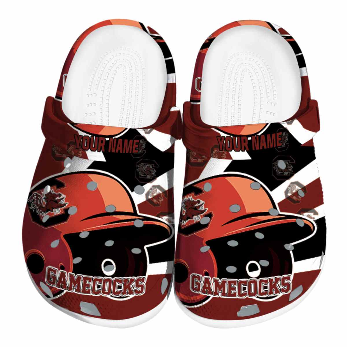 South Carolina Gamecocks 2025 NCAA Sport Crocs Clogs For Men Women and Kids - GNL1464423