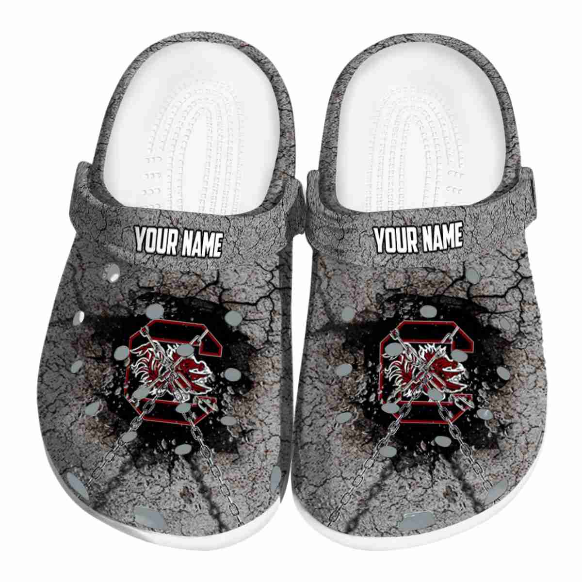 South Carolina Gamecocks 2025 NCAA Sport Crocs Clogs For Men Women and Kids - GNL1464422