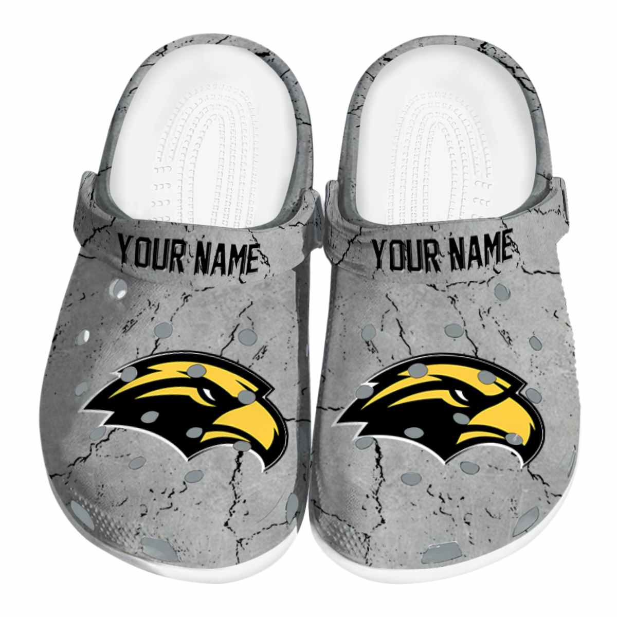 Southern Miss Golden Eagles 2025 NCAA Sport Crocs Clogs For Men Women and Kids - GNL1464467