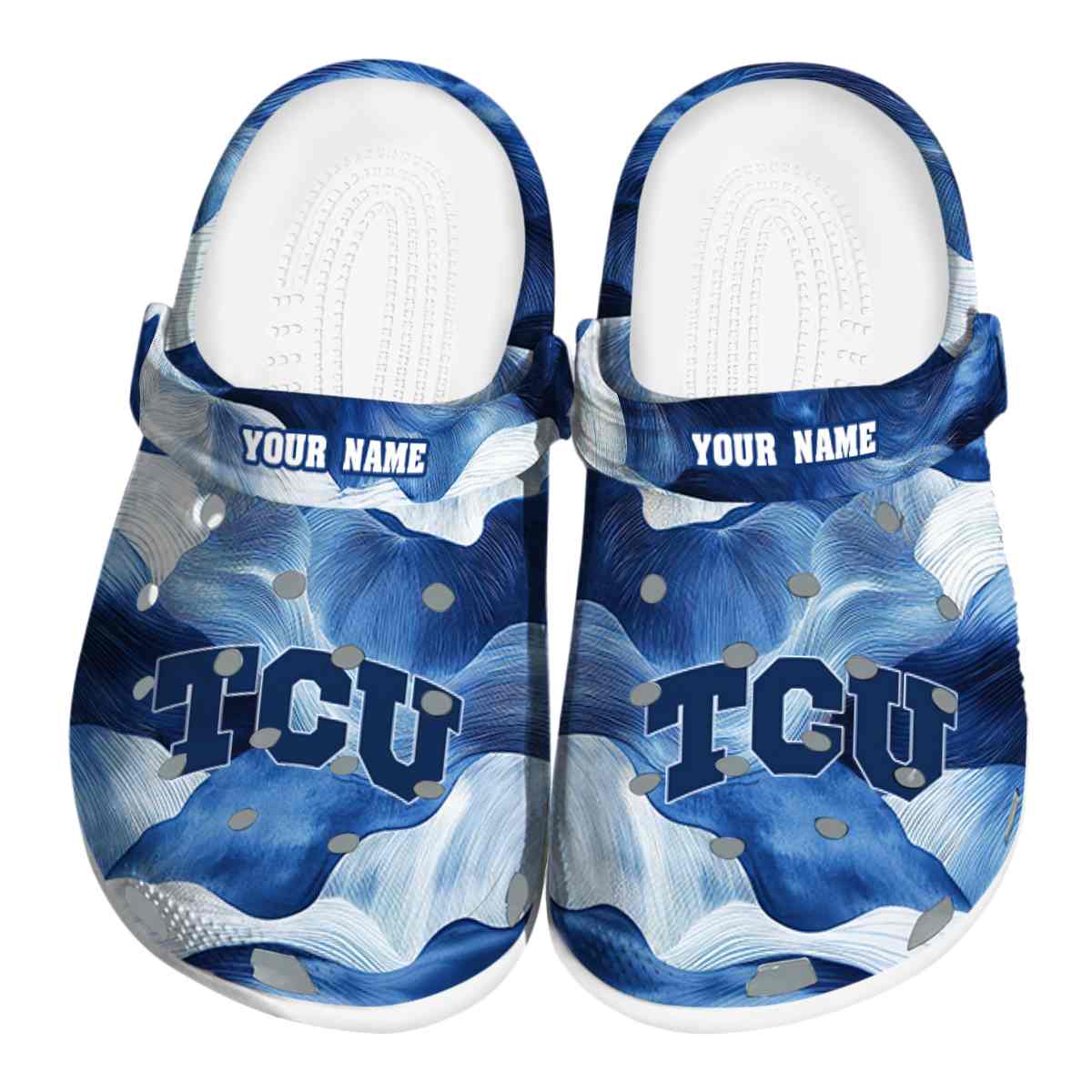 TCU Horned Frogs 2025 NCAA Sport Crocs Clogs For Men Women and Kids - GNL1464500