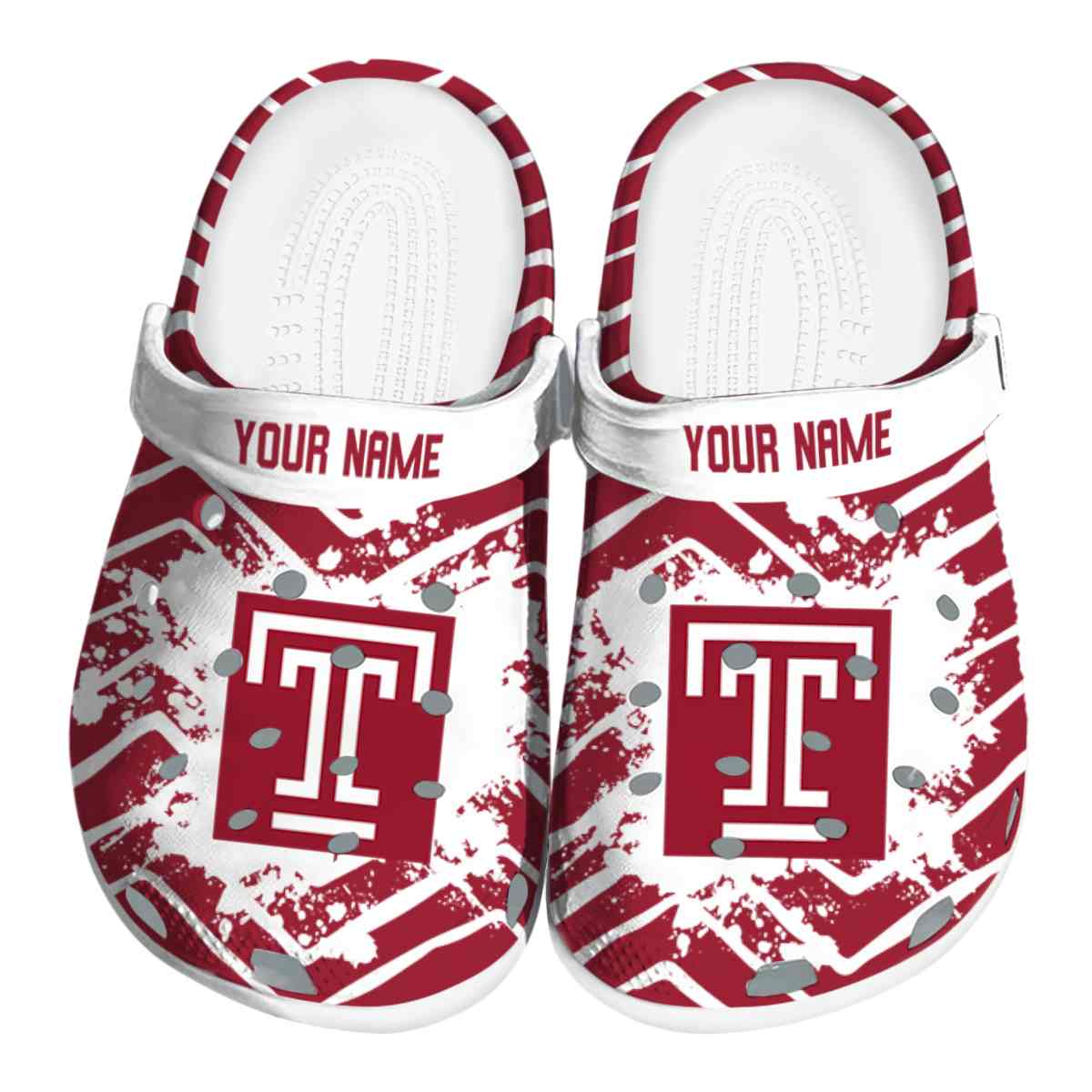 Temple Owls 2025 NCAA Sport Crocs Clogs For Men Women and Kids - GNL1464539