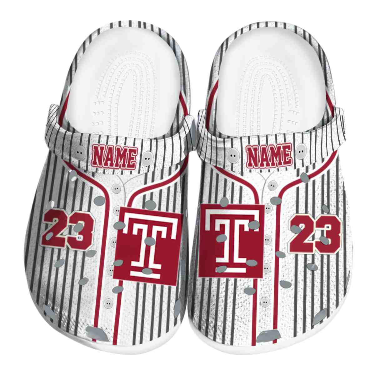 Temple Owls 2025 NCAA Sport Crocs Clogs For Men Women and Kids - GNL1464568