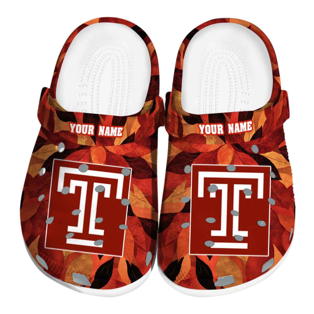 Temple Owls 2025 NCAA Sport Crocs Clogs For Men Women and Kids - GNL1464571