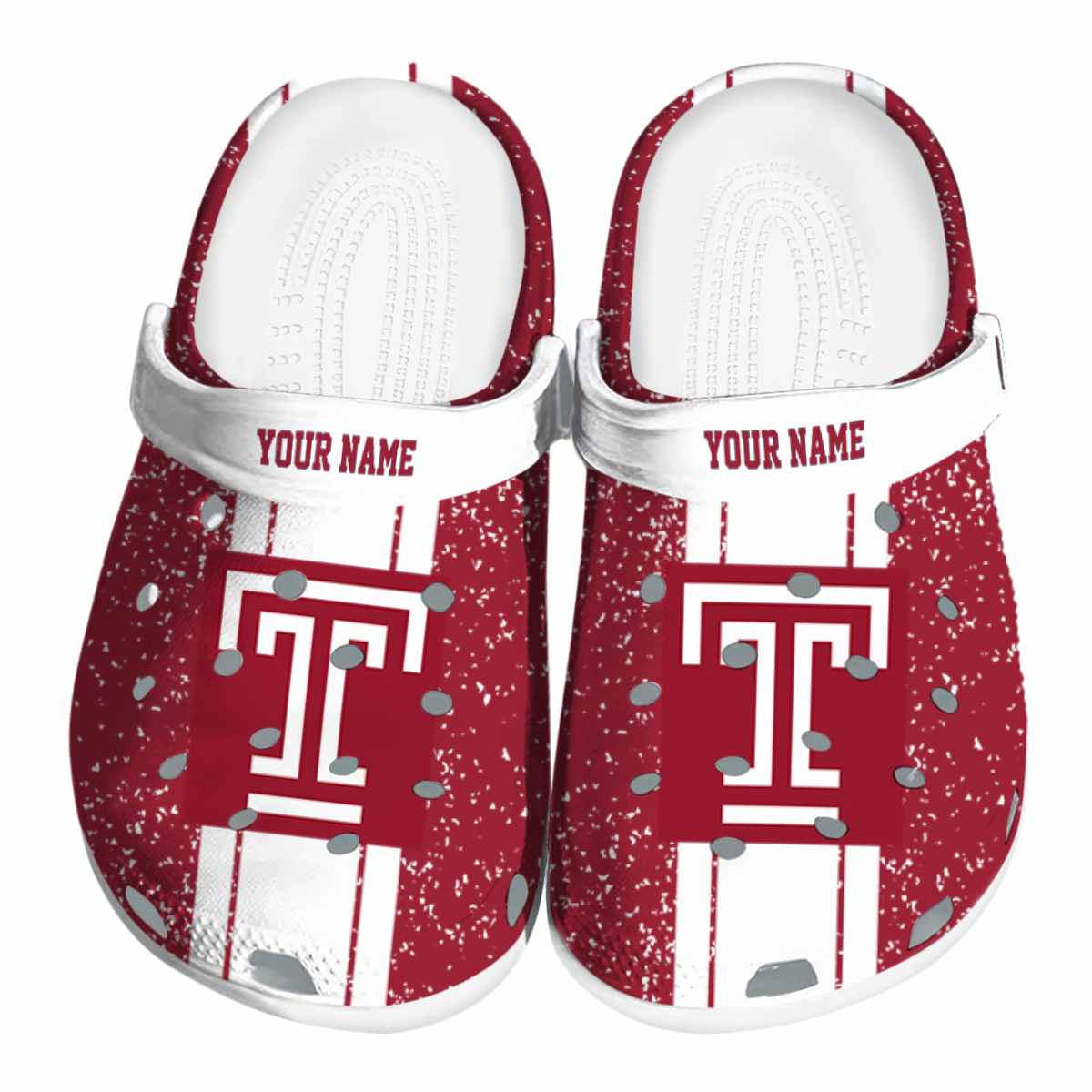 Temple Owls 2025 NCAA Sport Crocs Clogs For Men Women and Kids - GNL1464546
