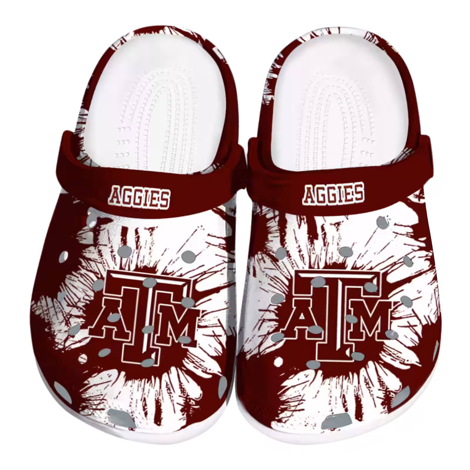 Texas A&M Aggies 2025 NCAA Sport Crocs Clogs For Men Women and Kids - GNL1464580