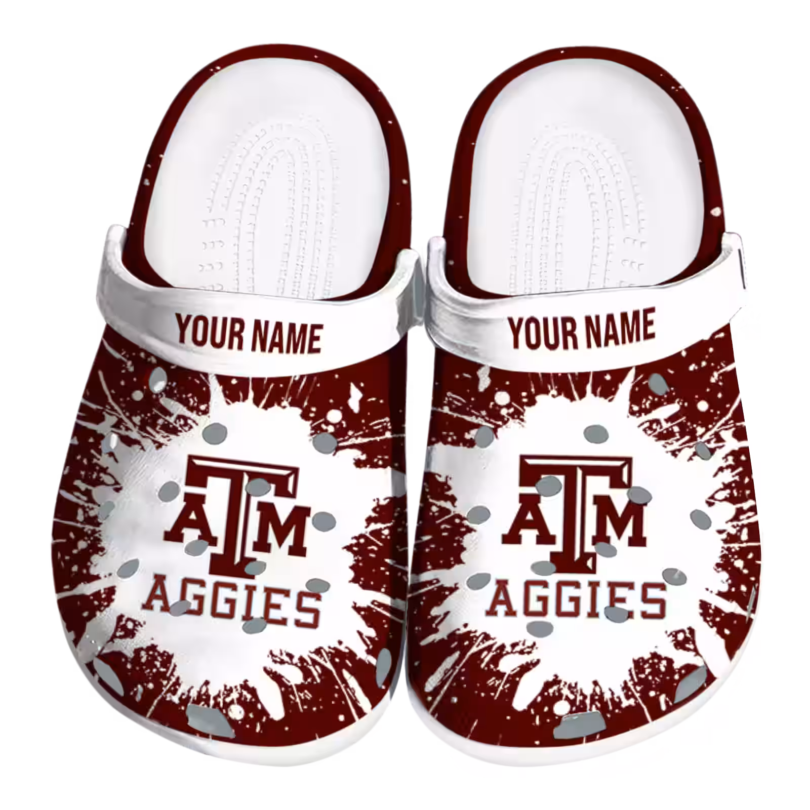 Texas A&M Aggies 2025 NCAA Sport Crocs Clogs For Men Women and Kids - GNL1464614