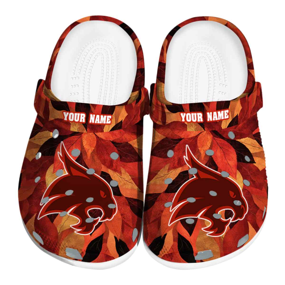 Texas State Bobcats 2025 NCAA Sport Crocs Clogs For Men Women and Kids - GNL1464677