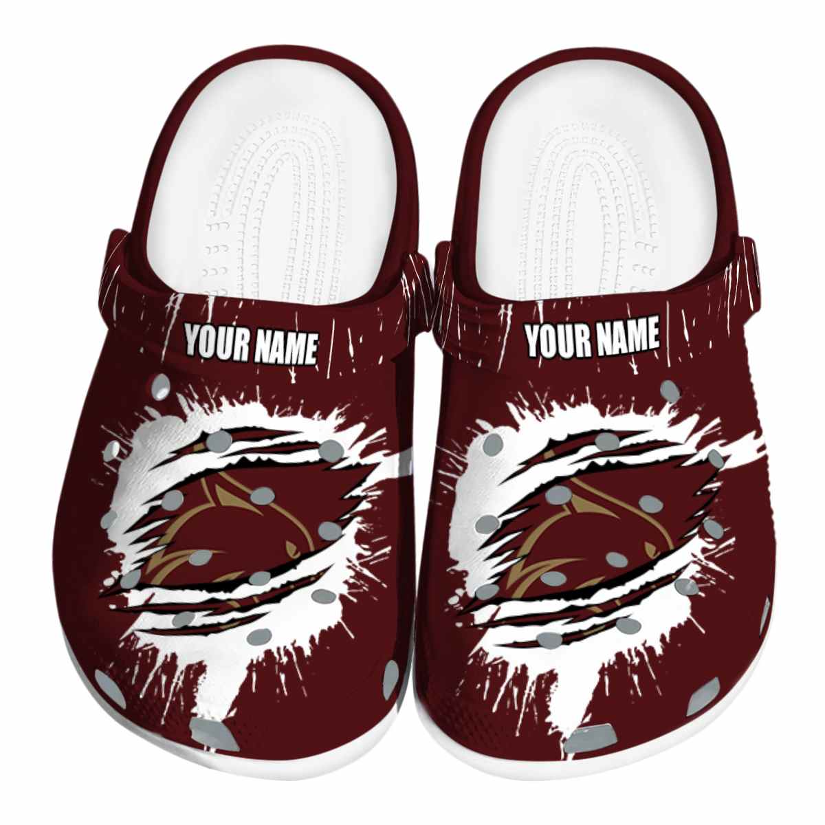 Texas State Bobcats 2025 NCAA Sport Crocs Clogs For Men Women and Kids - GNL1464686