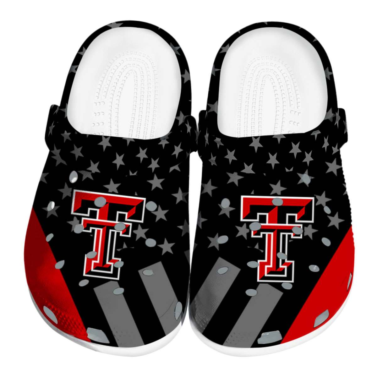 Texas Tech Red Raiders 2025 NCAA Sport Crocs Clogs For Men Women and Kids - GNL1464671