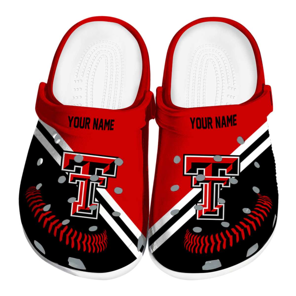Texas Tech Red Raiders 2025 NCAA Sport Crocs Clogs For Men Women and Kids - GNL1464714