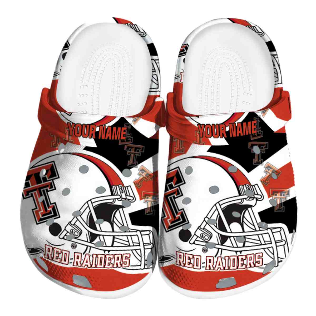 Texas Tech Red Raiders 2025 NCAA Sport Crocs Clogs For Men Women and Kids - GNL1464710
