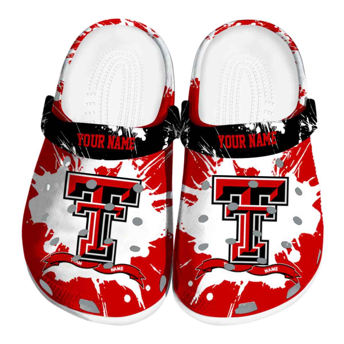 Texas Tech Red Raiders 2025 NCAA Sport Crocs Clogs For Men Women and Kids - GNL1464720