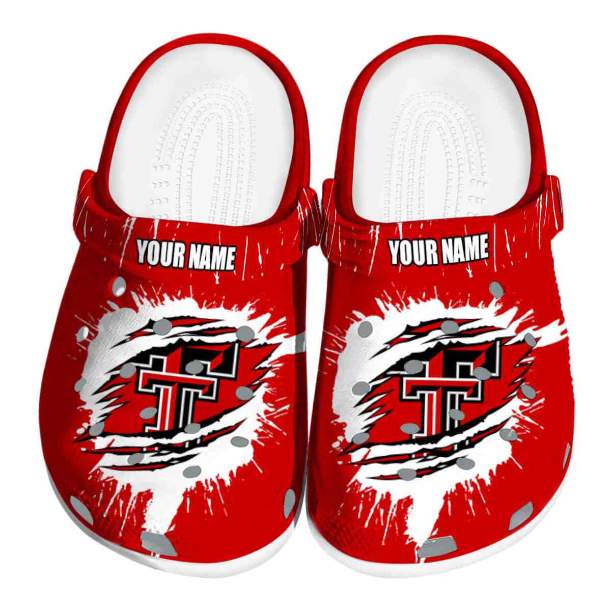 Texas Tech Red Raiders 2025 NCAA Sport Crocs Clogs For Men Women and Kids - GNL1464719
