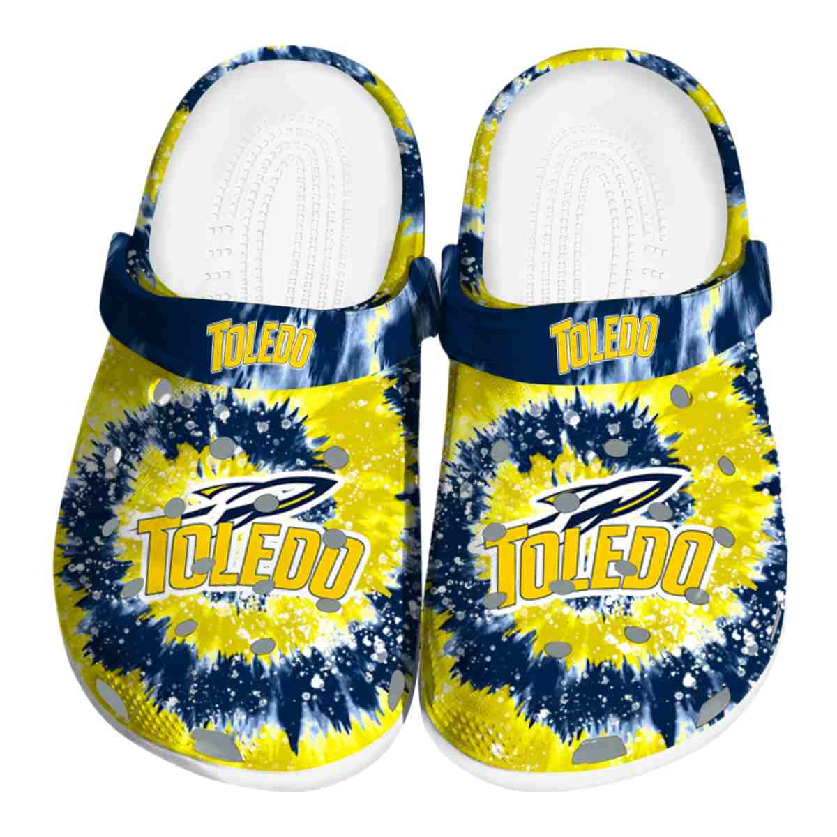 Toledo Rockets 2025 NCAA Sport Crocs Clogs For Men Women and Kids - GNL1464721
