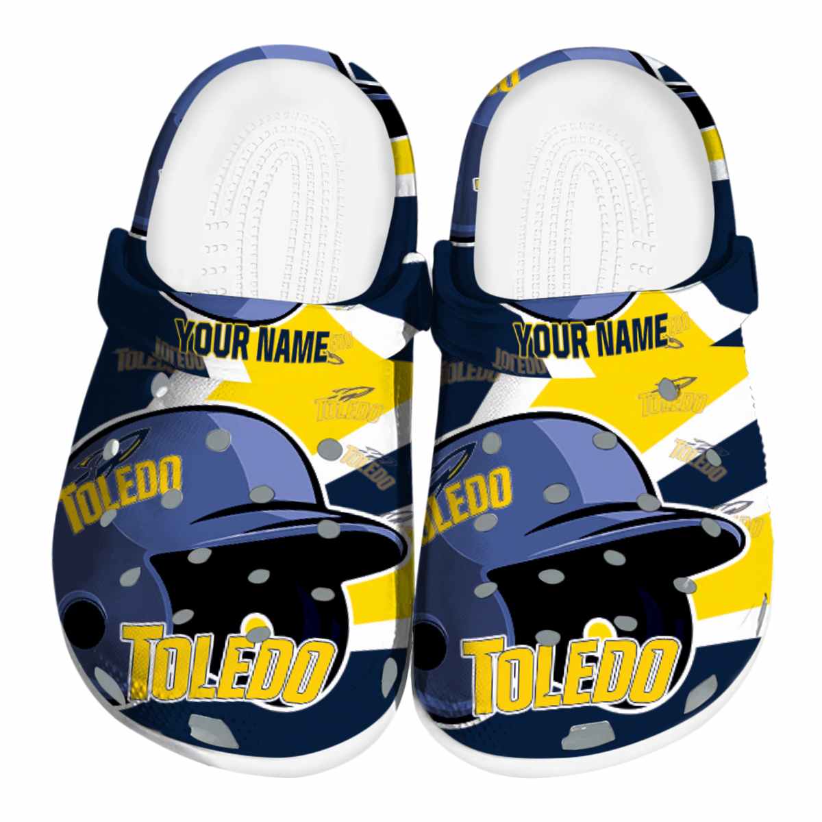 Toledo Rockets 2025 NCAA Sport Crocs Clogs For Men Women and Kids - GNL1464728