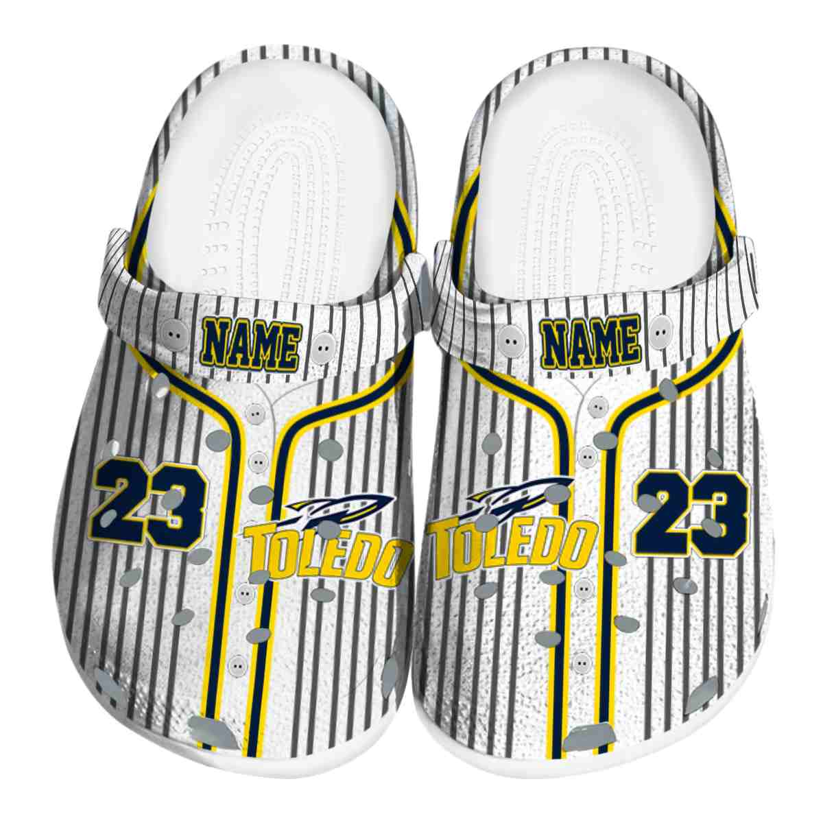 Toledo Rockets 2025 NCAA Sport Crocs Clogs For Men Women and Kids - GNL1464727