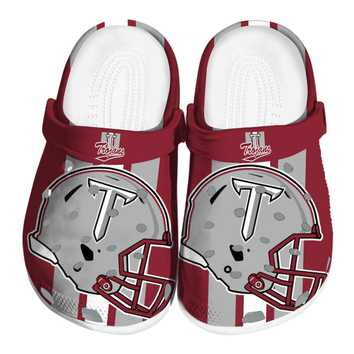 Troy Trojans 2025 NCAA Sport Crocs Clogs For Men Women and Kids - GNL1464775