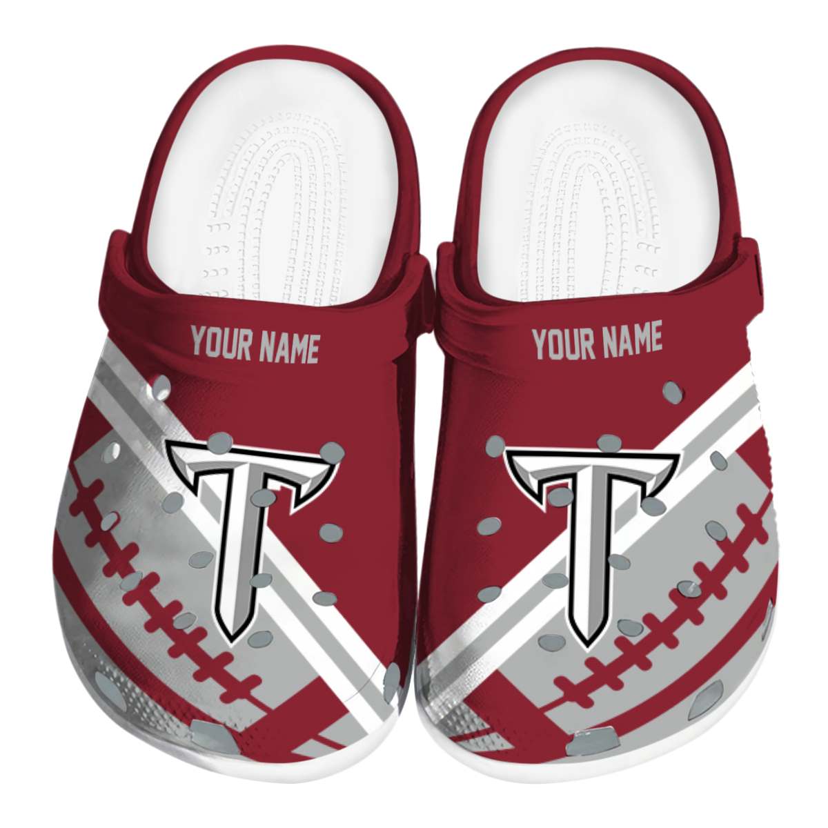 Troy Trojans 2025 NCAA Sport Crocs Clogs For Men Women and Kids - GNL1464770