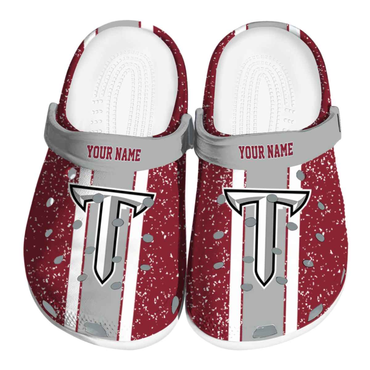 Troy Trojans 2025 NCAA Sport Crocs Clogs For Men Women and Kids - GNL1464766