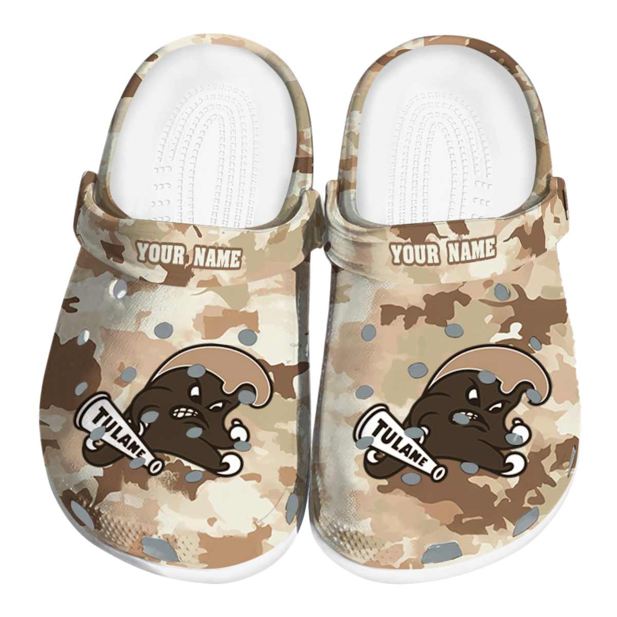 Tulane Green Wave 2025 NCAA Sport Crocs Clogs For Men Women and Kids - GNL1464789