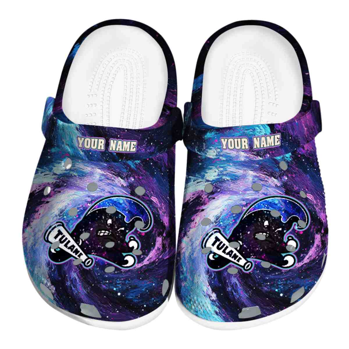 Tulane Green Wave 2025 NCAA Sport Crocs Clogs For Men Women and Kids - GNL1464794