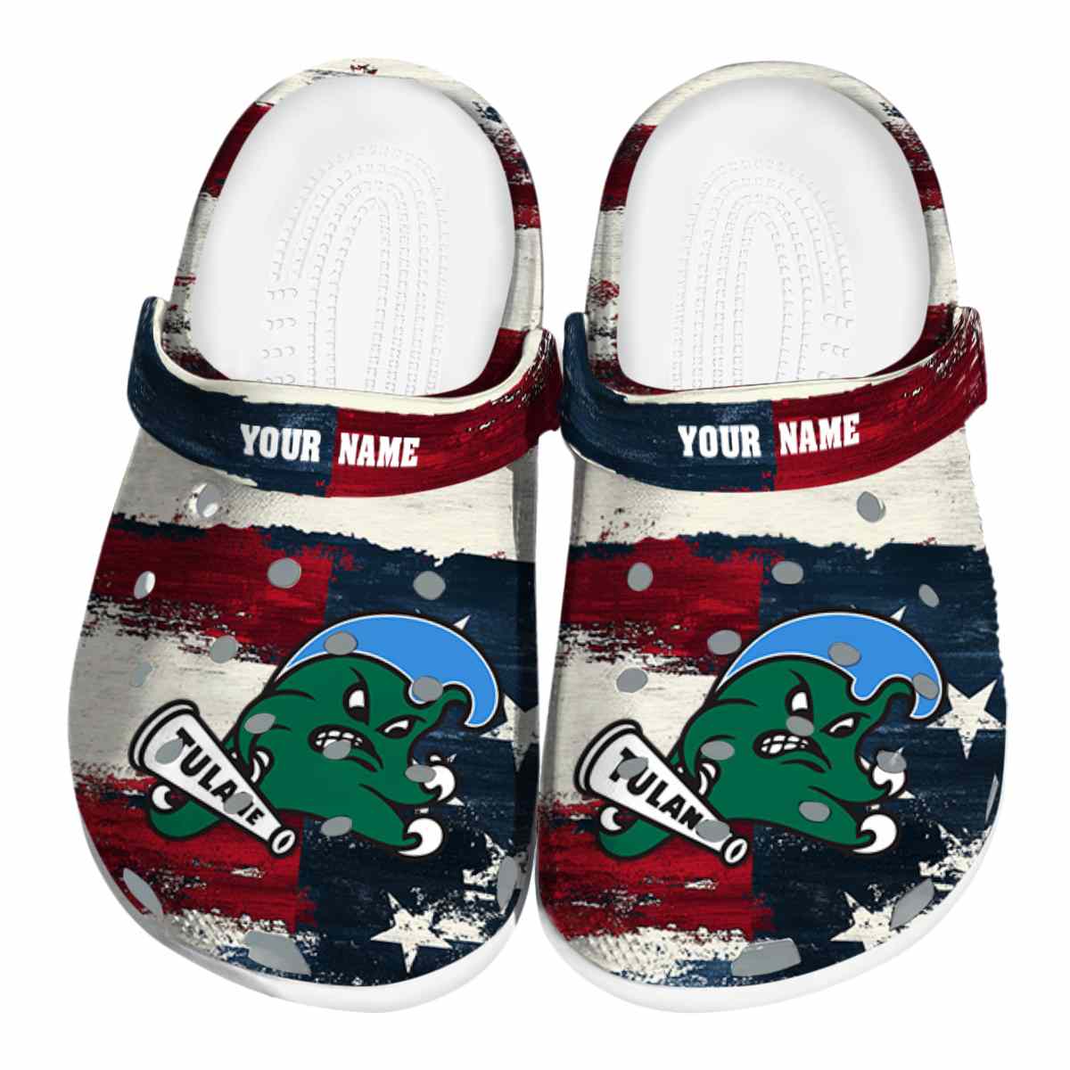 Tulane Green Wave 2025 NCAA Sport Crocs Clogs For Men Women and Kids - GNL1464802