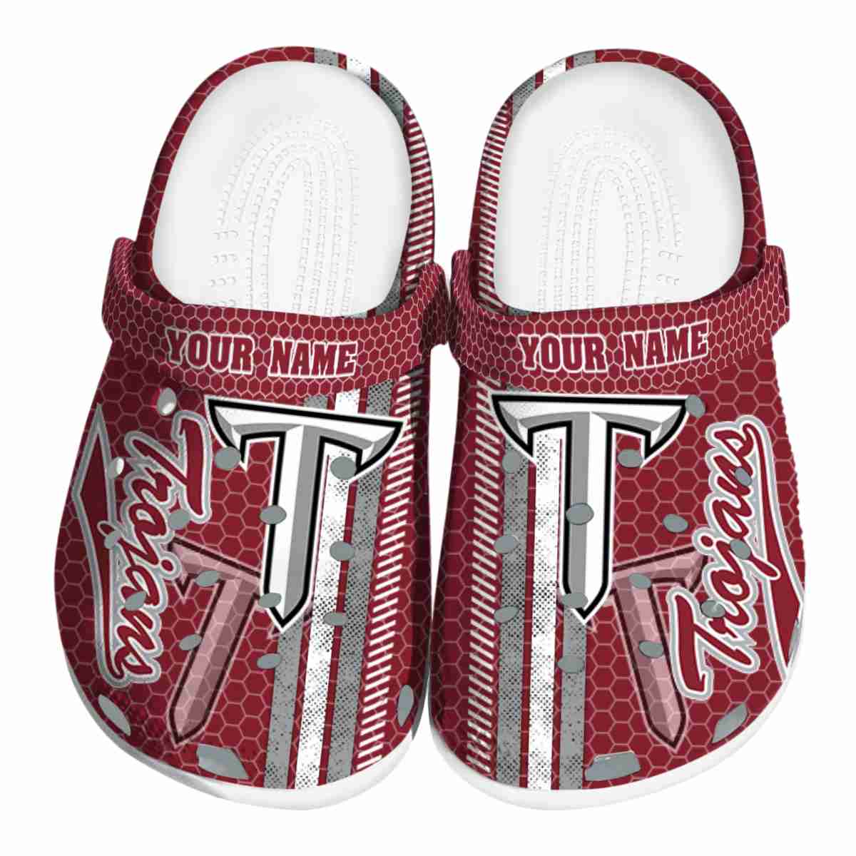 Troy Trojans 2025 NCAA Sport Crocs Clogs For Men Women and Kids - GNL1464785