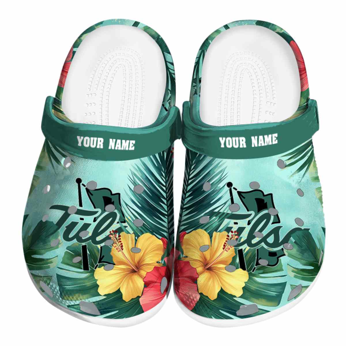 Tulsa Golden Hurricane 2025 NCAA Sport Crocs Clogs For Men Women and Kids - GNL1464830